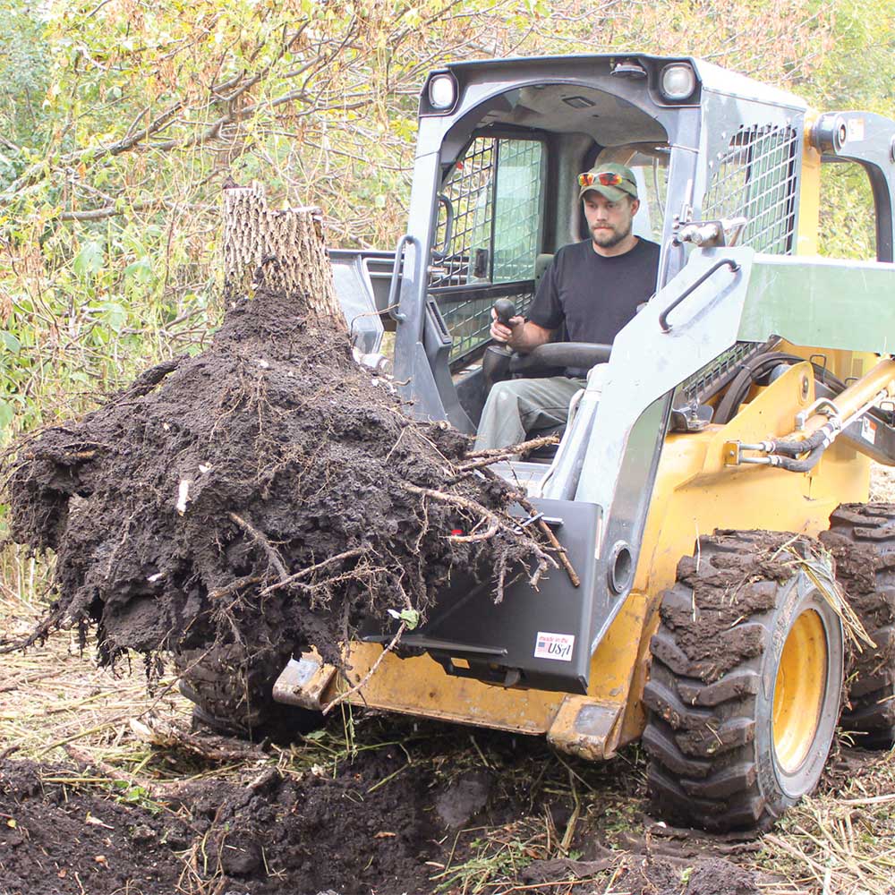 When Should You Use a Stump Bucket?