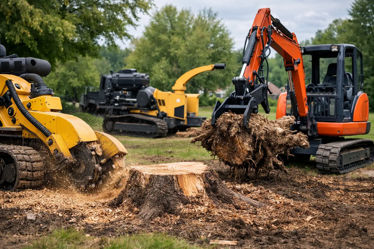Commercial Stump Removal Equipment Guide