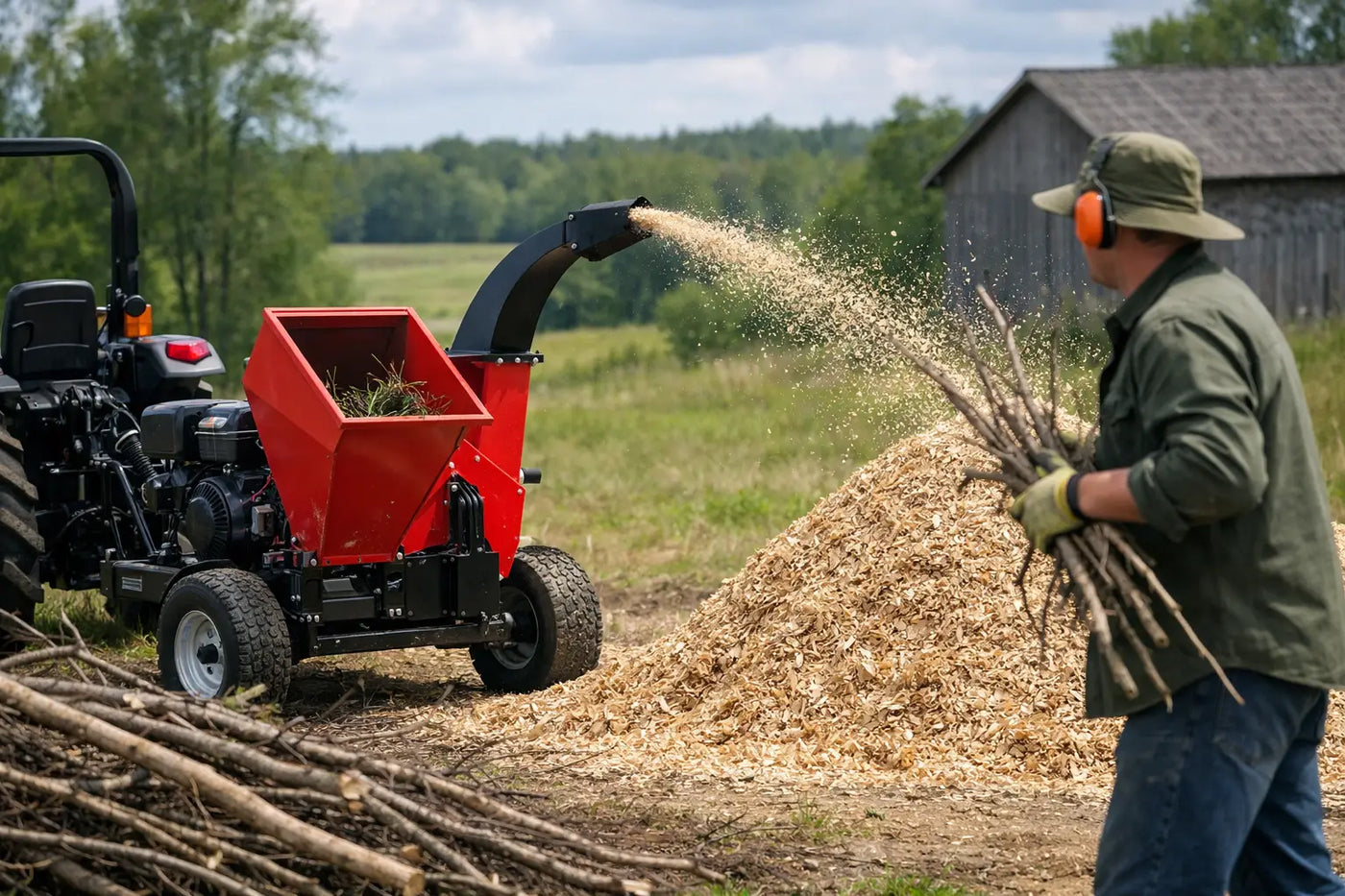Best Wood Chipper for Acreage Cleanup