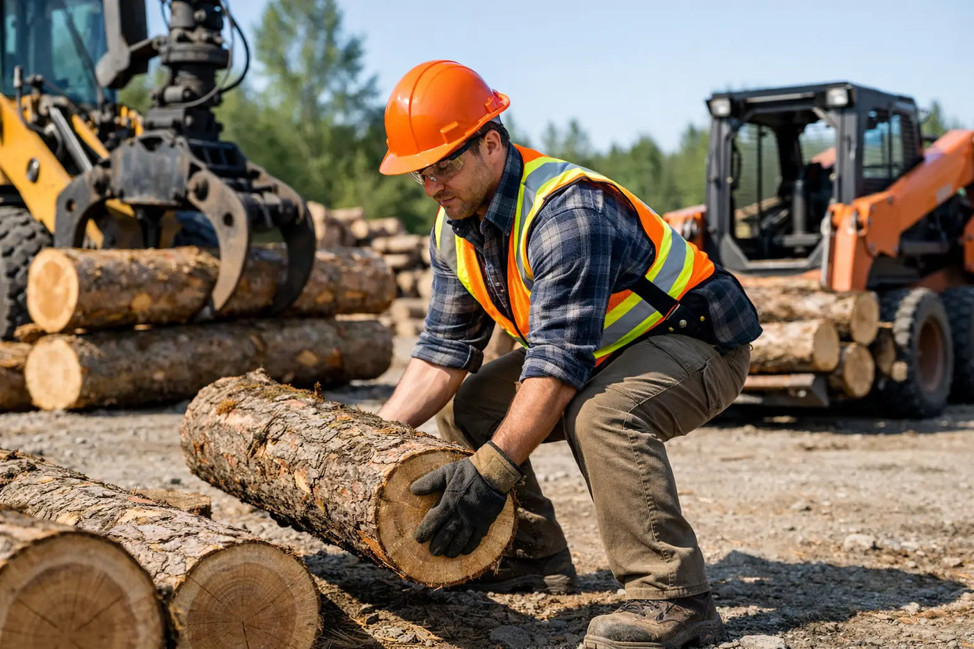How to Protect Your Back Handling Logs