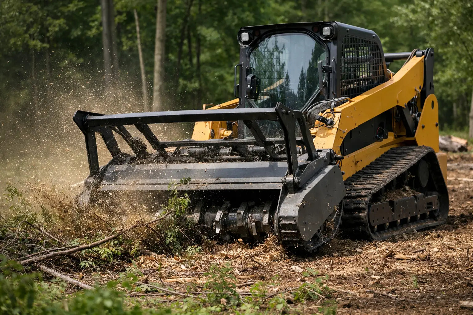 Best Forestry Mulcher for Skid Steer - Log Bear Works
