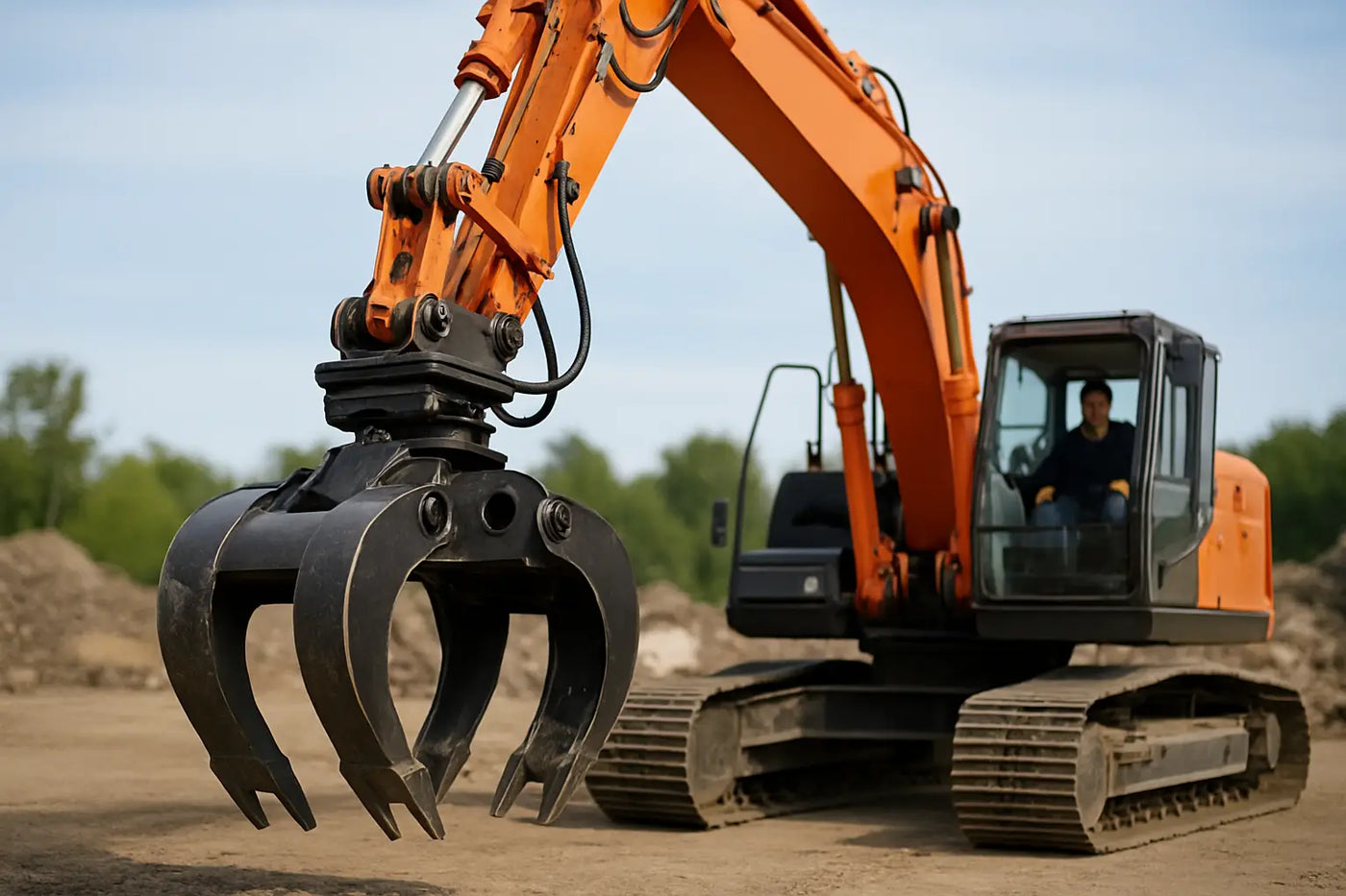 Size Your Excavator Grapple Without Regrets - Log Bear Works