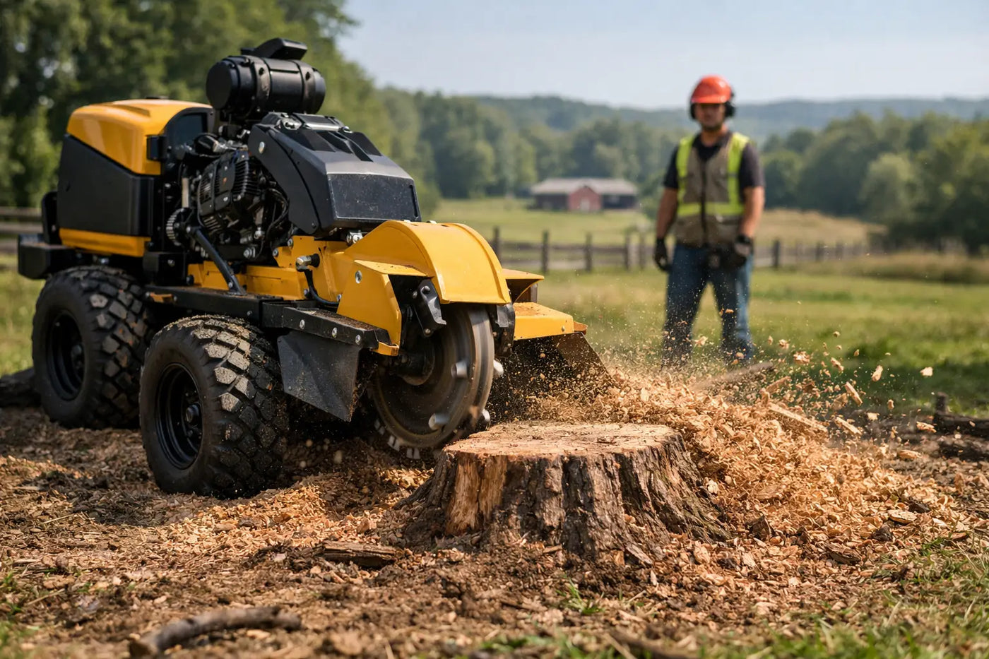 Best Stump Grinder for Acreage: What to Buy