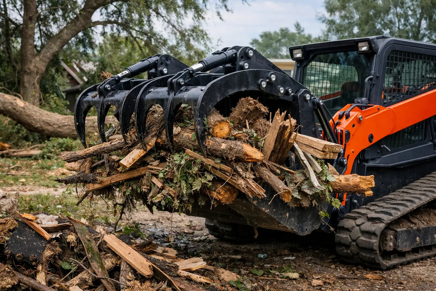 Best Grapples for Storm Debris Cleanup