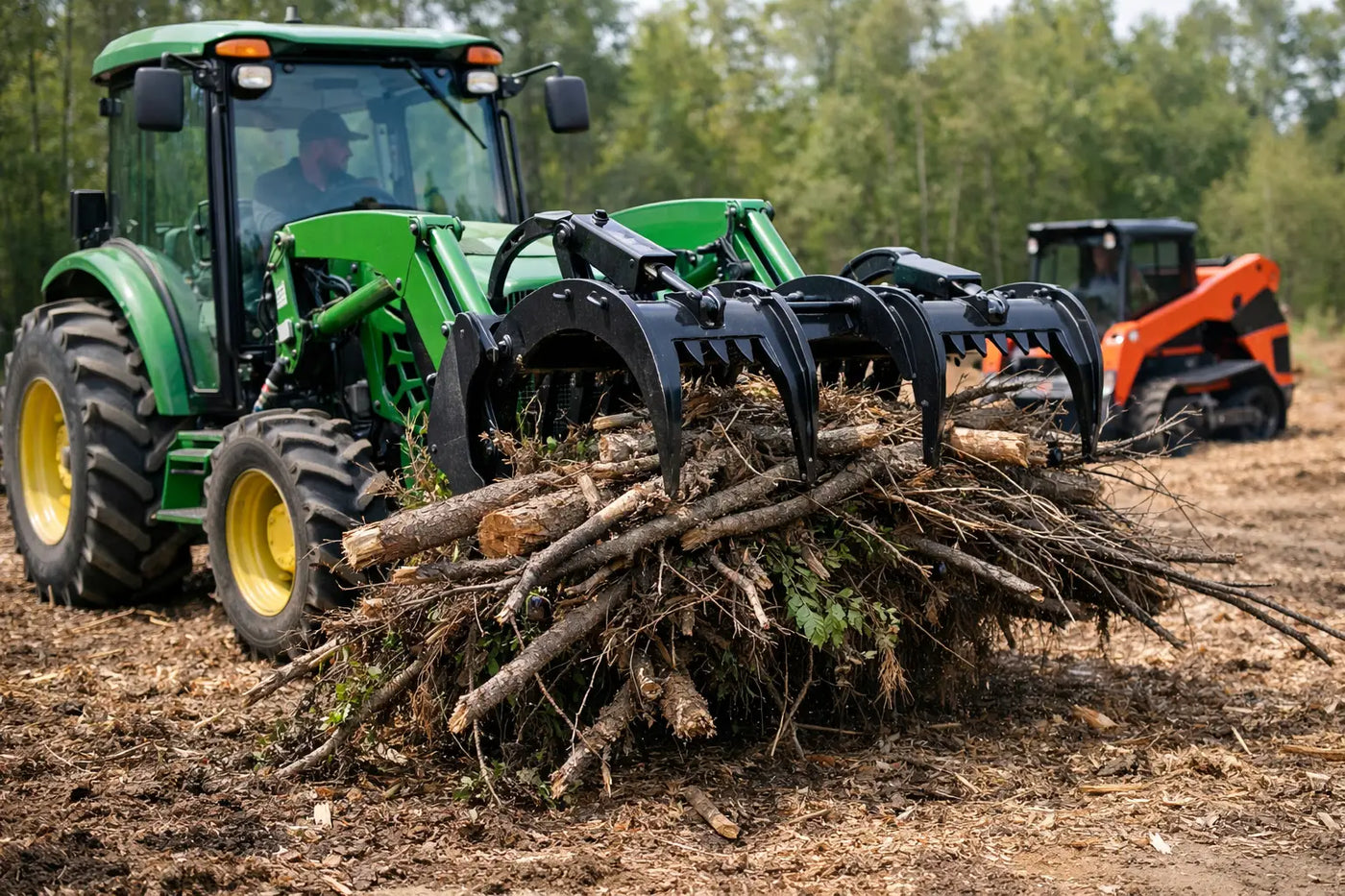 How to Choose Tractor Grapples for Brush