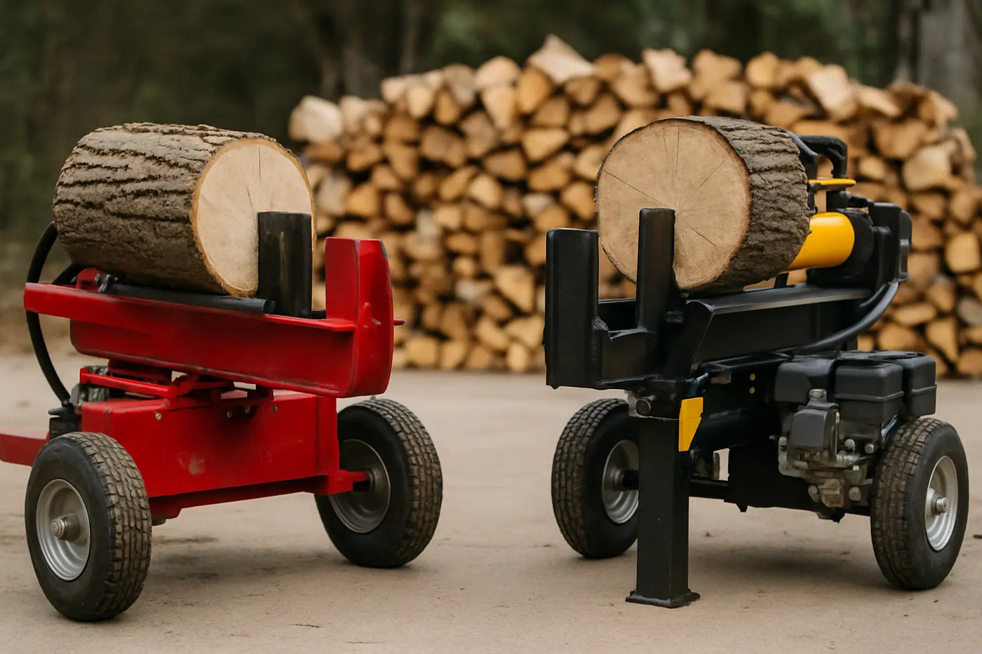 25 Ton vs 35 Ton Log Splitter: What Pays Off? - Log Bear Works