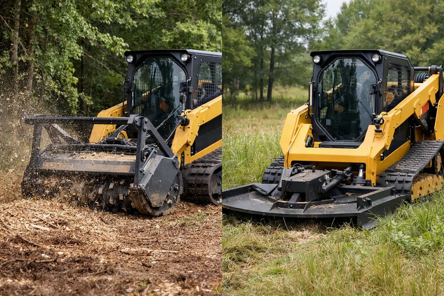 Skid Steer Mulcher vs Cutter: Which Fits?
