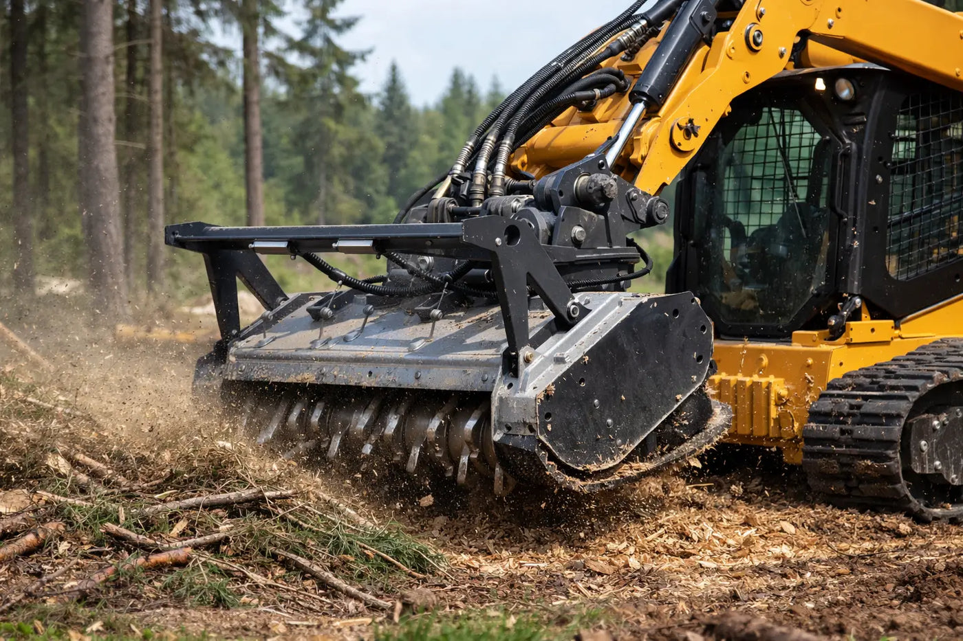 What Hydraulic Flow for Forestry Mulcher?