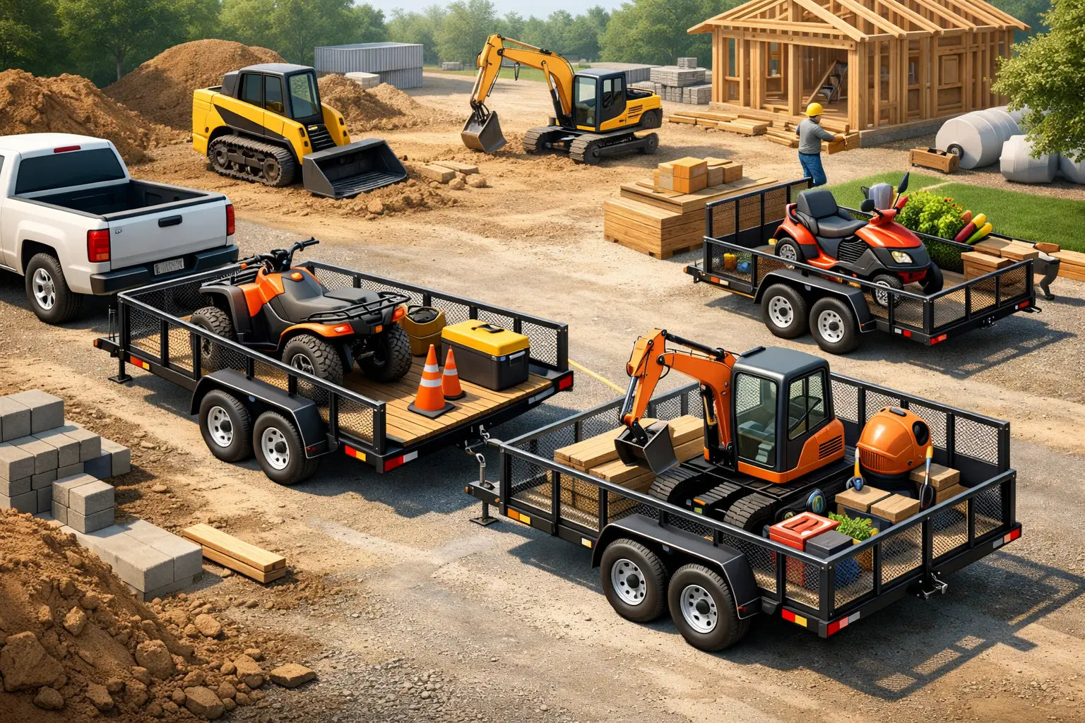 Utility Trailers That Work as Hard as You Do