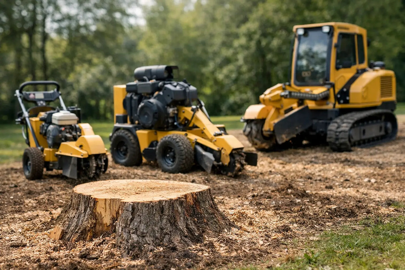 What Size Stump Grinder Do I Need? - Log Bear Works