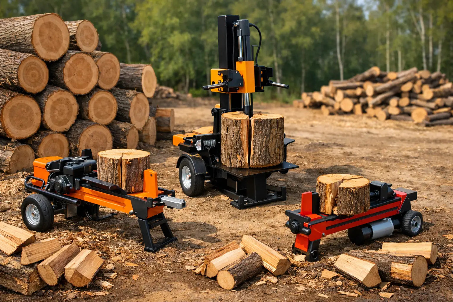 What Log Splitter for Elm Rounds Works Best?
