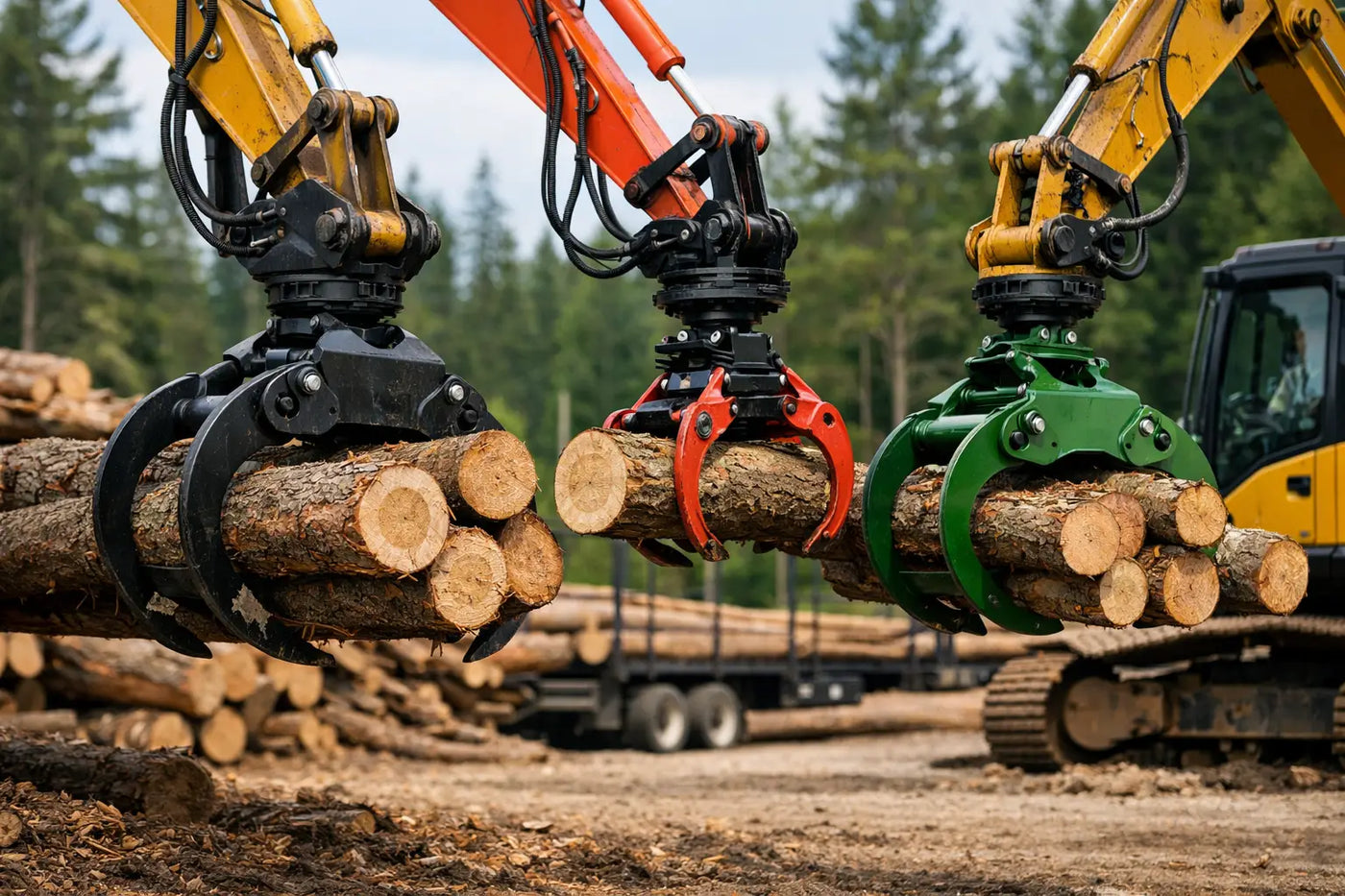 7 Best Hydraulic Grapples for Logs