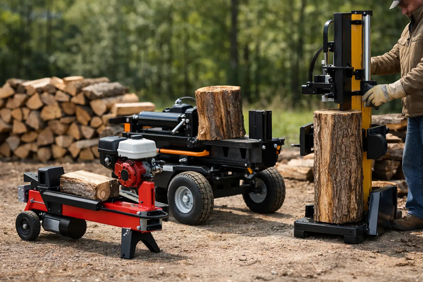 How to Choose the Right Log Splitter - Log Bear Works
