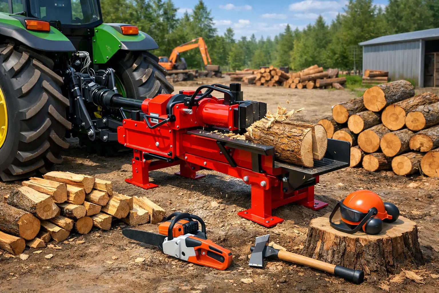 PTO Log Splitter Buying Guide for Hard Work