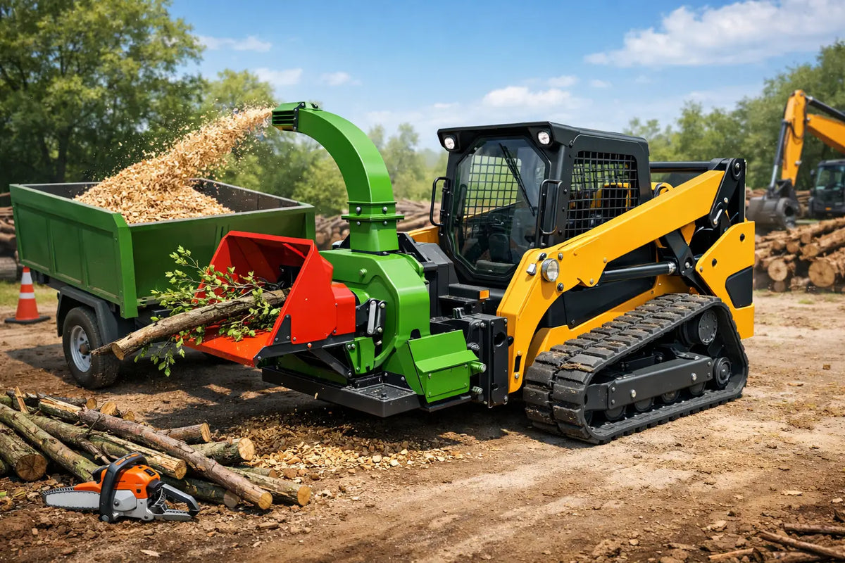 How to Match Skid Steer Chipper Right