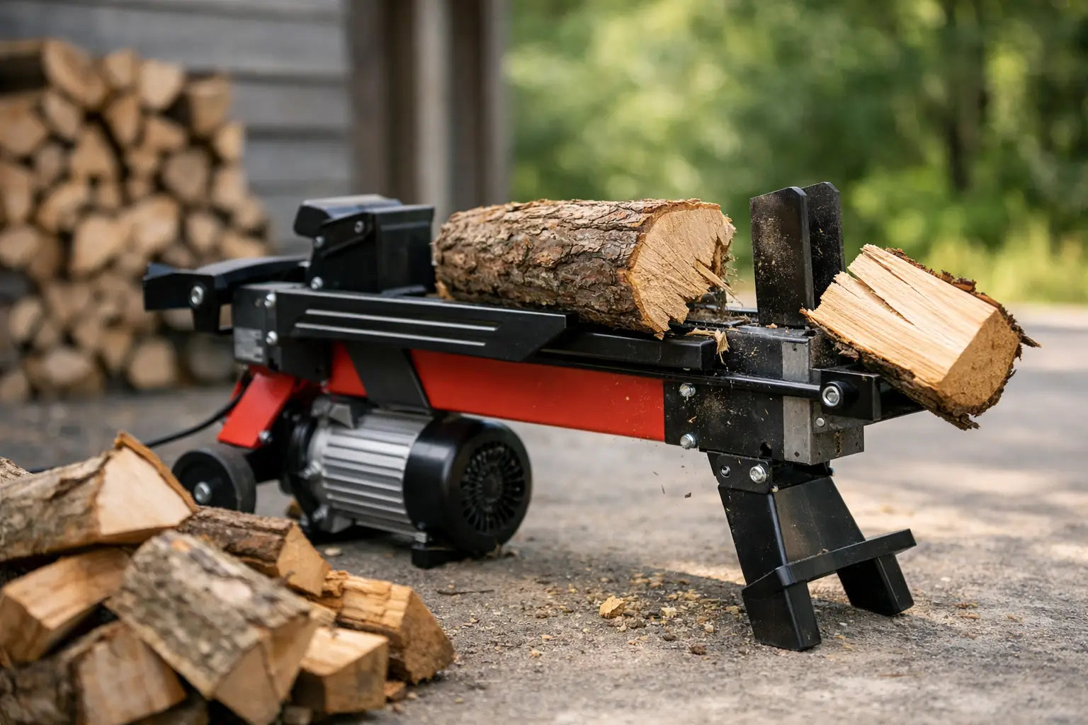 Are Electric Log Splitters Worth It? - Log Bear Works