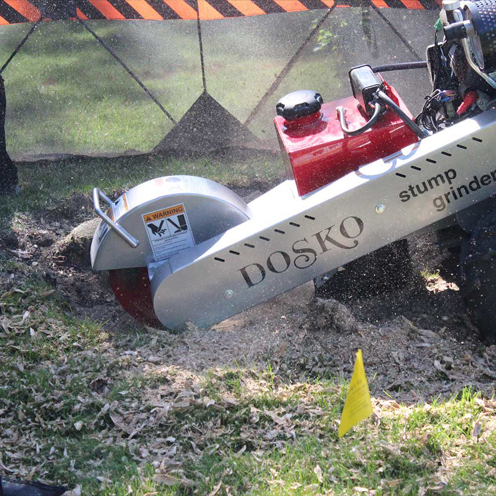 Dosko 691SP-20HE Self-Propelled Stump Grinder | 20 HP Honda 