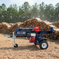Iron & Oak 30-Ton Gas Log Splitter | Honda GX270 Engine, Torsion Axle Road-Towable, 12-Second Cycle