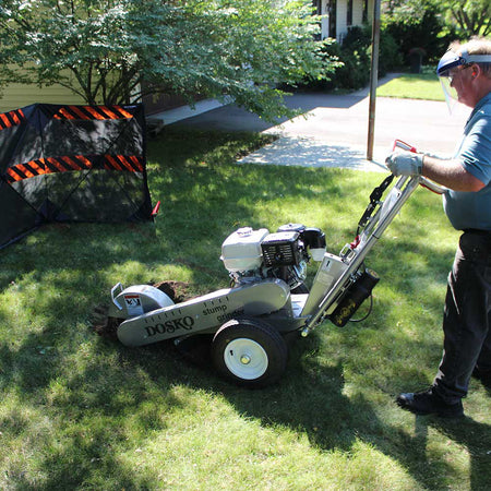 Dosko 337-13HC walk-behind stump grinder