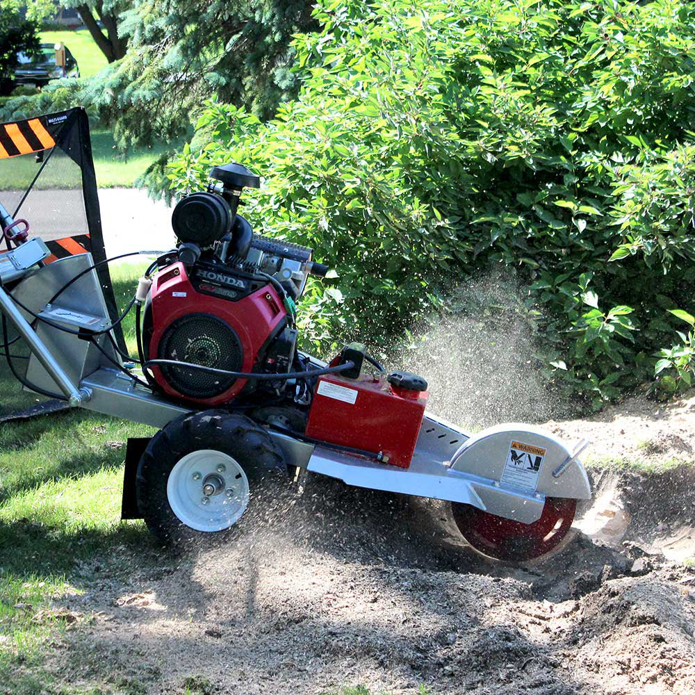 Dosko 691SP-20HE Self-Propelled Stump Grinder | 20 HP Honda 