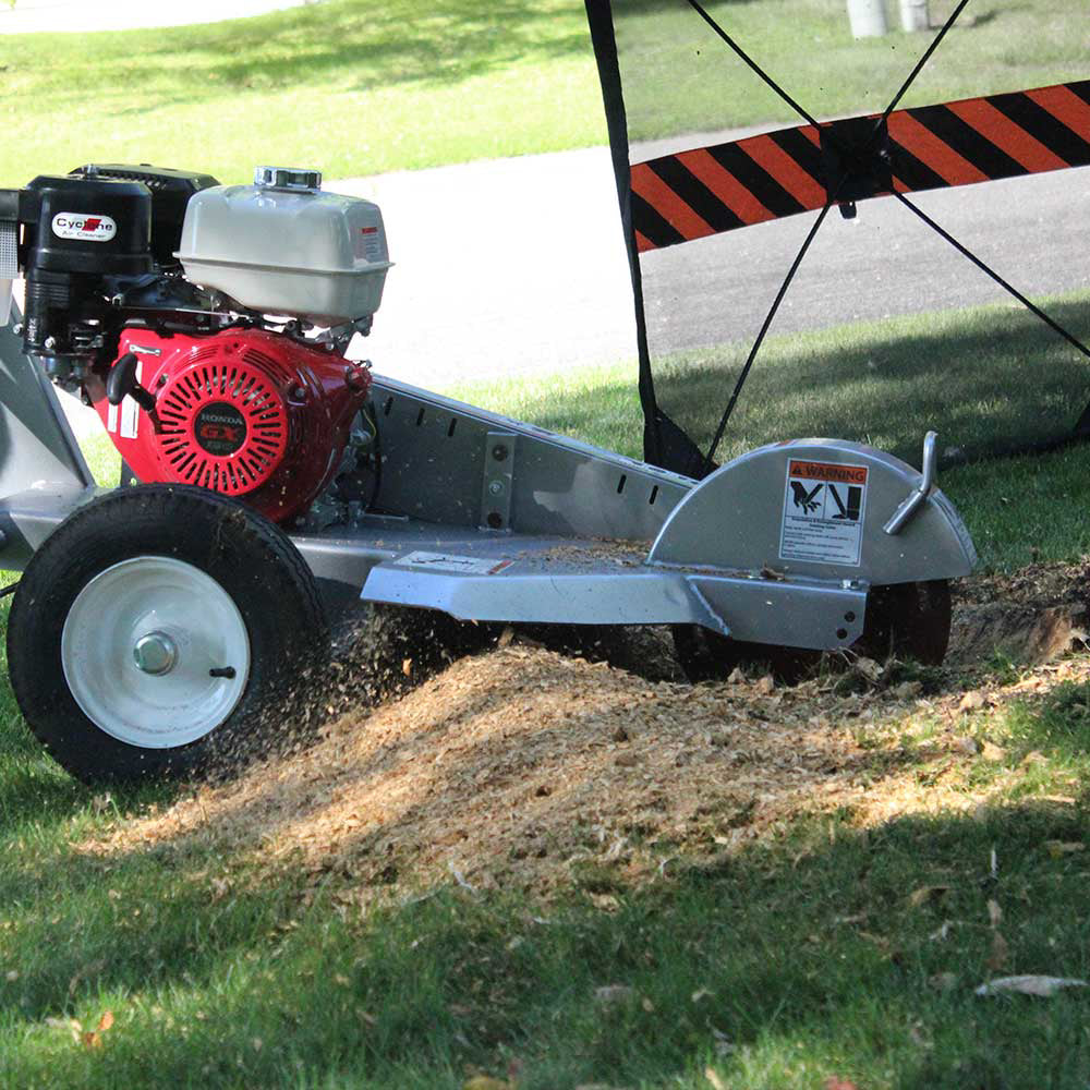 Dosko 337-13HC walk-behind stump grinder
