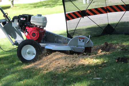 Dosko 337-13HC walk-behind stump grinder