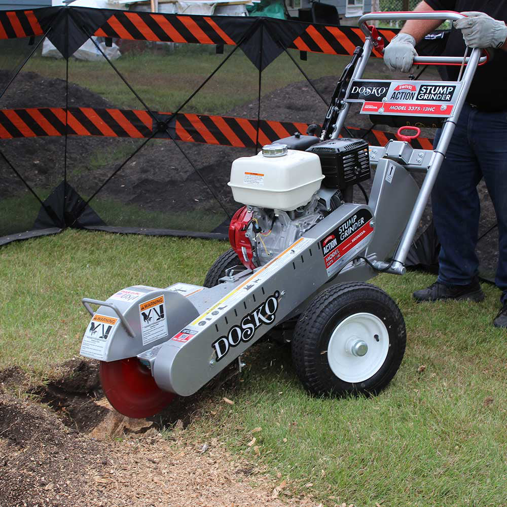 Dosko 337S-13HC Swivel Stump Grinder | 13 HP Honda GX390, Sw