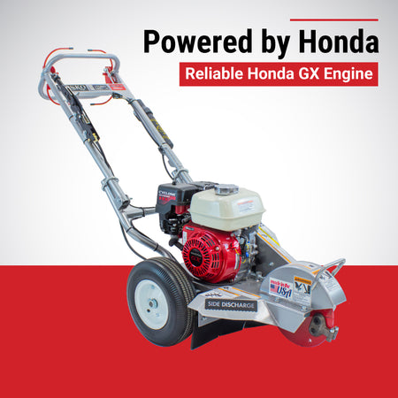 Dosko 200-6HC Mini Stump Grinder | 6 HP Honda GX200, Foldabl