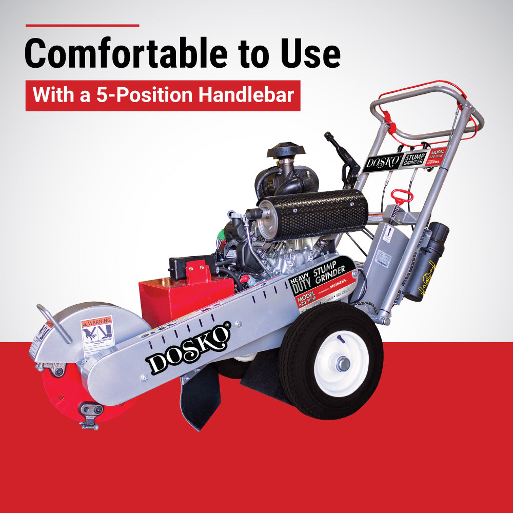 Dosko 620-20HE Walk-Behind Stump Grinder | 20 HP Honda GX630