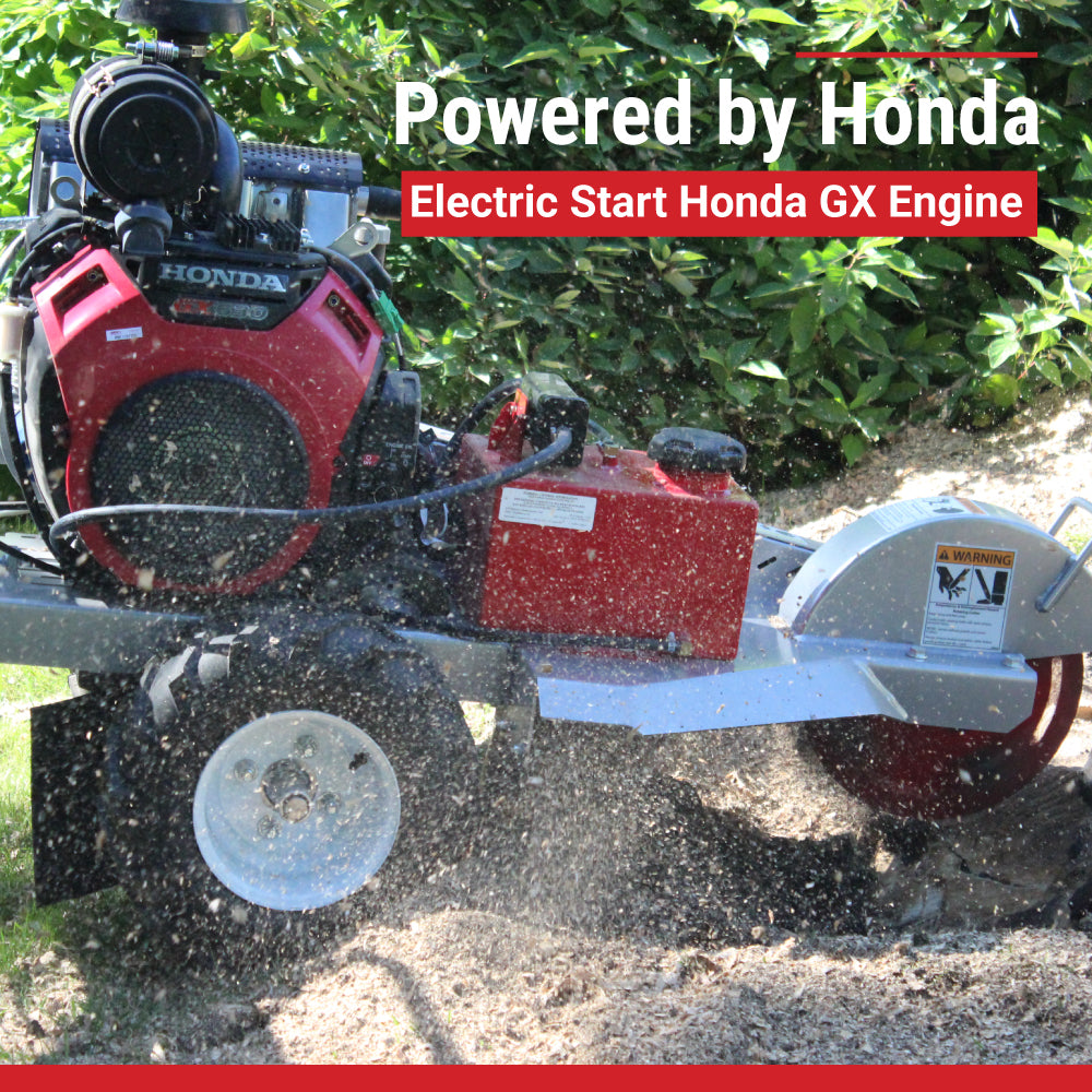 Dosko 691SP-20HE Self-Propelled Stump Grinder | 20 HP Honda 