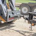 GREYWOLF 2-Inch Receiver Hitch Plate | Skid Steer Attachment, Tow & Move Trailers and Equipment