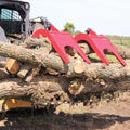 GREYWOLF Double Grapple | Quick Attach Skid Steer Attachment, Heavy-Duty Log & Brush Handling