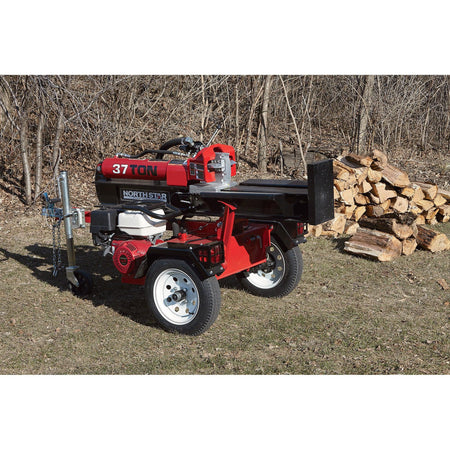NorthStar Deluxe Horizontal/Vertical Log Splitter, 37-Ton Ram Force, 389cc Honda GX390 Engine - Log Bear Works