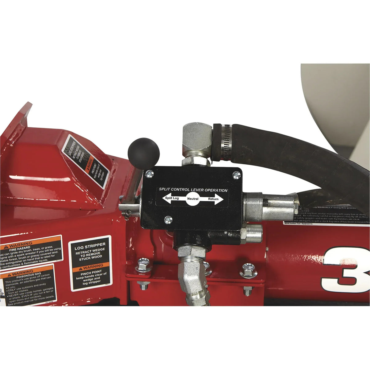 NorthStar Deluxe Horizontal/Vertical Log Splitter, 37-Ton Ram Force, 389cc Honda GX390 Engine - Log Bear Works