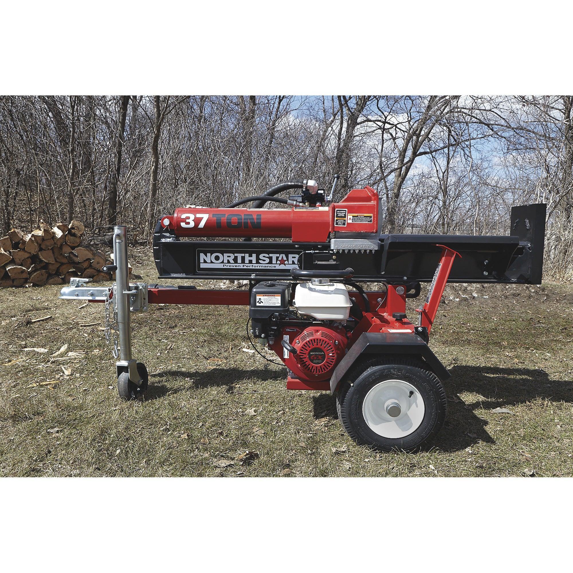 NorthStar 37-Ton Horizontal & Vertical Log Splitter | Honda GX270, Concentric Pump - Log Bear Works
