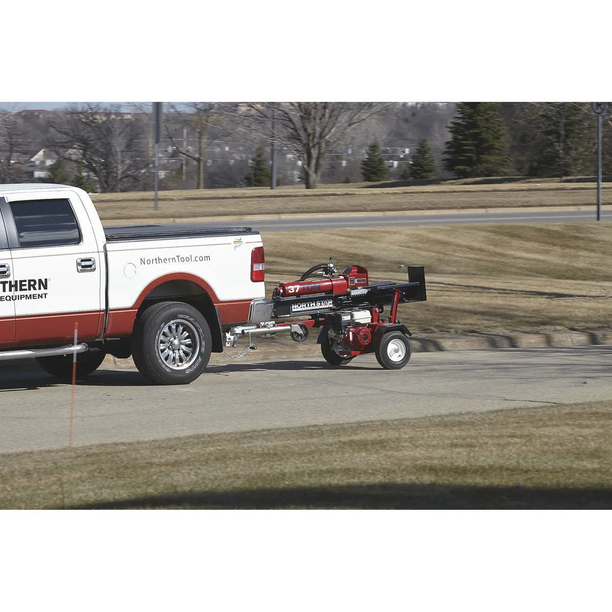 NorthStar 37-Ton Horizontal & Vertical Log Splitter | Honda GX270, Concentric Pump - Log Bear Works