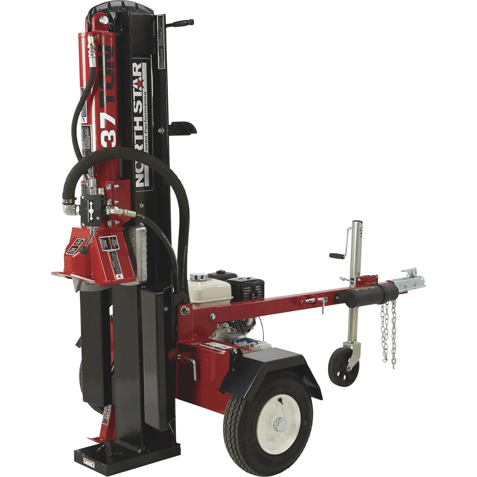 NorthStar 37-Ton Horizontal & Vertical Log Splitter | Honda GX270, Concentric Pump - Log Bear Works