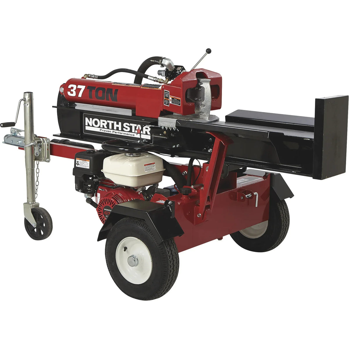 NorthStar 37-Ton Horizontal & Vertical Log Splitter | Honda GX270, Concentric Pump - Log Bear Works