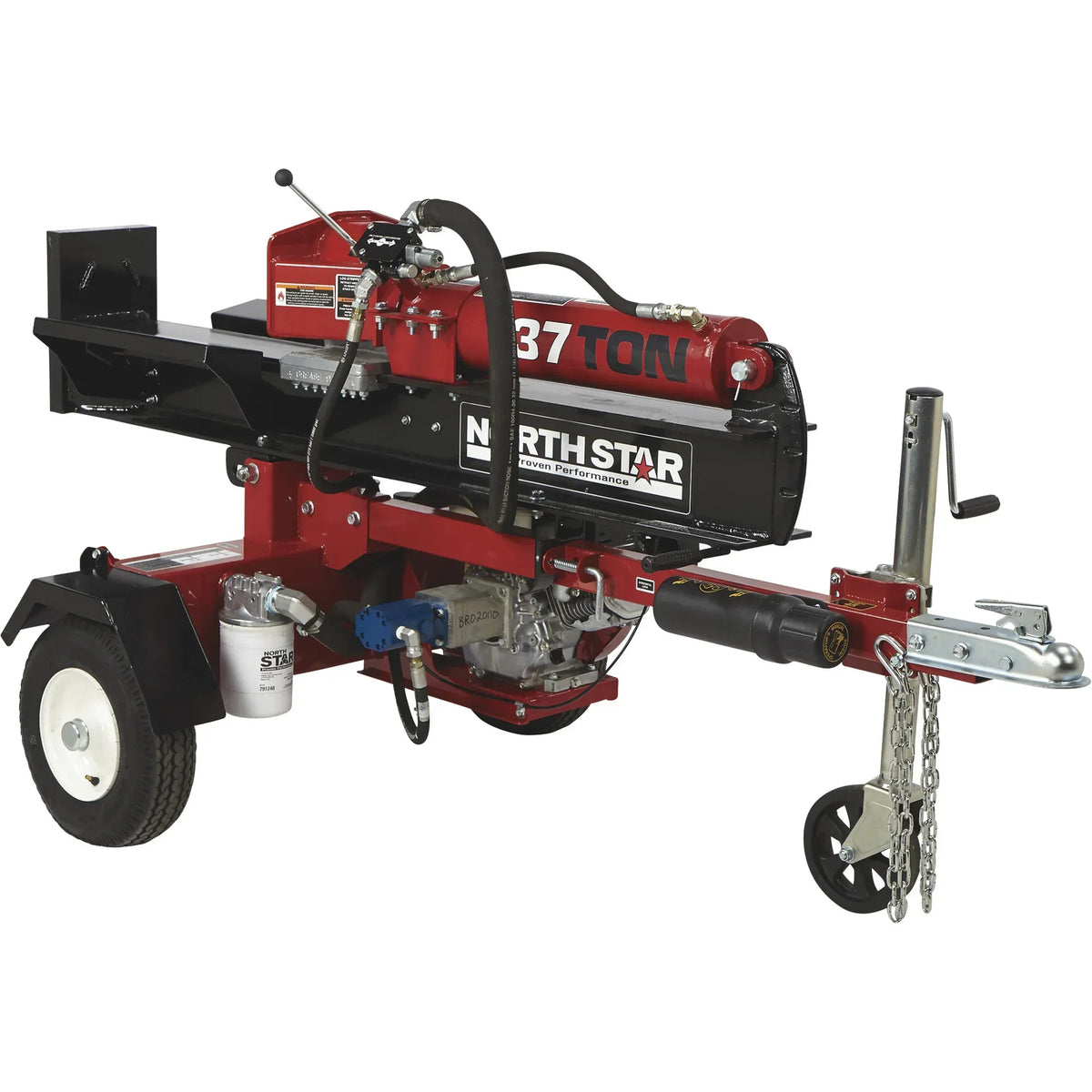 NorthStar 37-Ton Horizontal & Vertical Log Splitter | Honda GX270, Concentric Pump - Log Bear Works