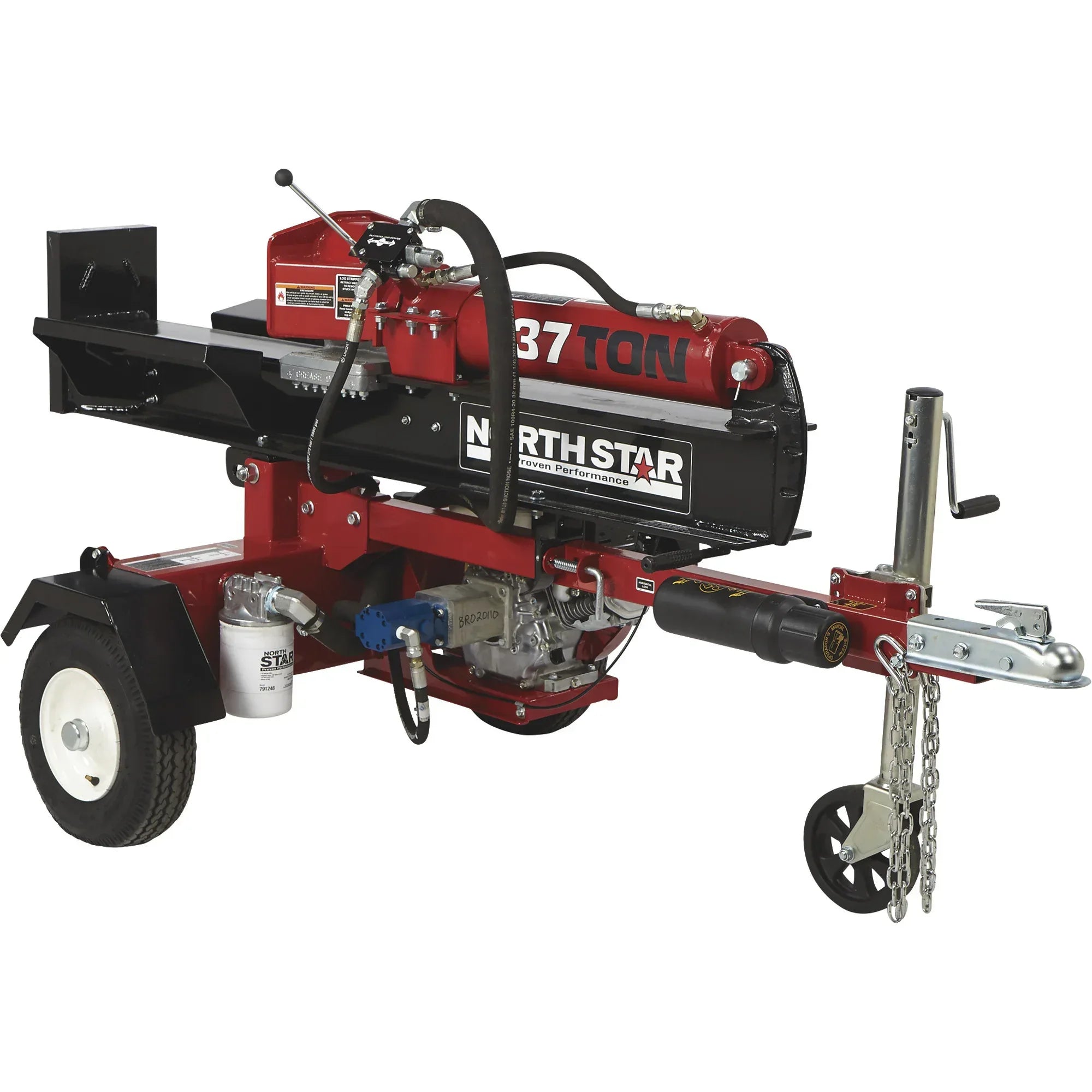 NorthStar 37-Ton Horizontal & Vertical Log Splitter | Honda GX270, Concentric Pump - Log Bear Works
