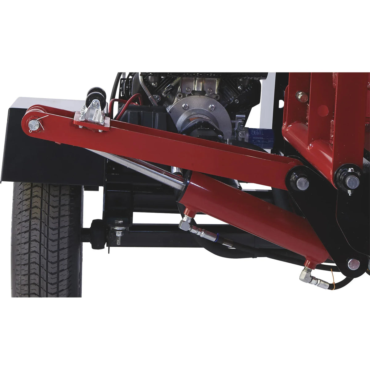 NorthStar 42-Ton Horizontal Log Splitter with Log Lift | Honda GX630, Hydraulic 4-Way Wedge - Log Bear Works