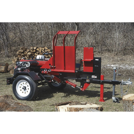 NorthStar 42-Ton Horizontal Log Splitter with Log Lift | Honda GX630, Hydraulic 4-Way Wedge - Log Bear Works