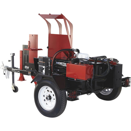 NorthStar 42-Ton Horizontal Log Splitter with Log Lift | Honda GX630, Hydraulic 4-Way Wedge - Log Bear Works