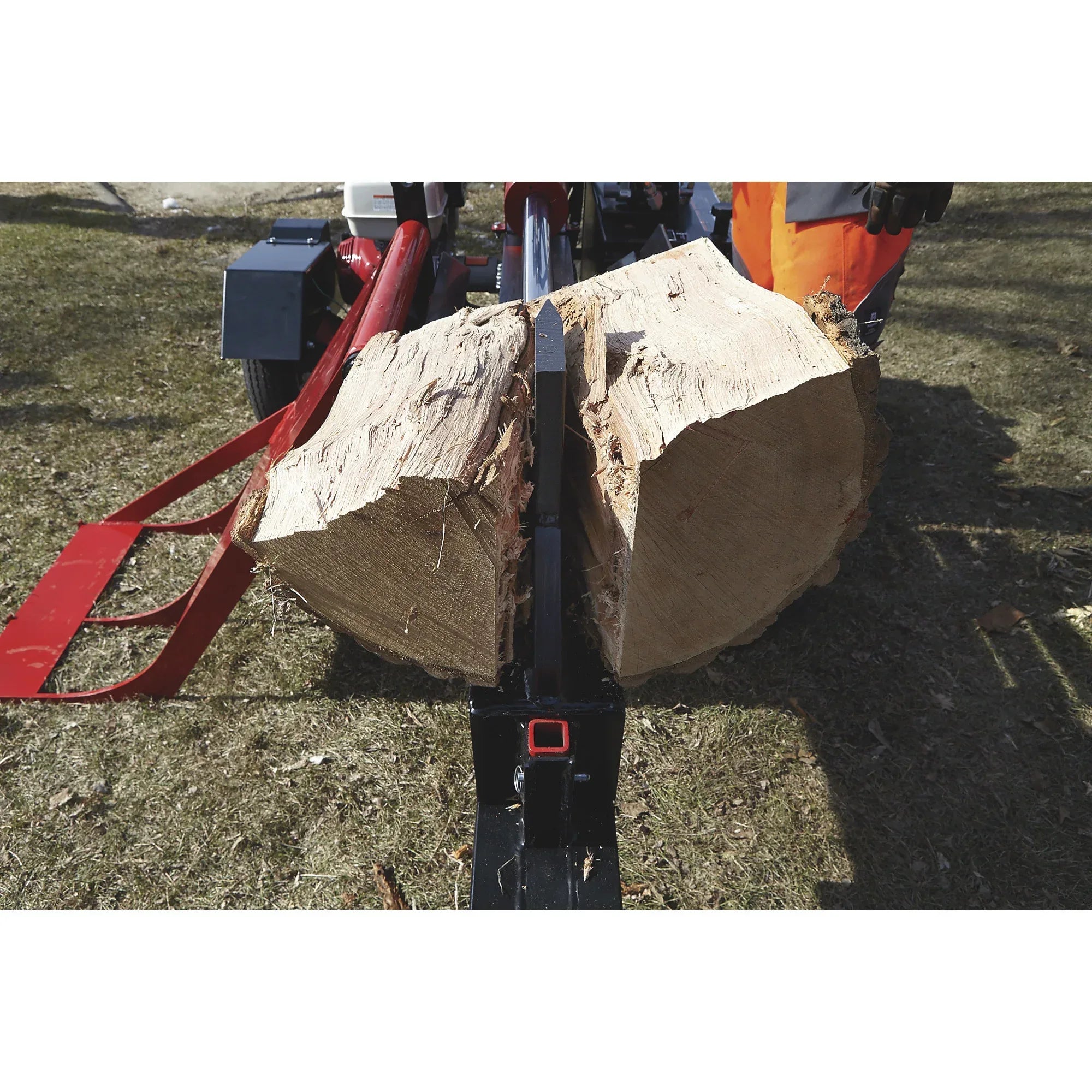 NorthStar 37-Ton Deluxe Horizontal Log Splitter with Log Lift | Honda GX390, Concentric Pump - Log Bear Works