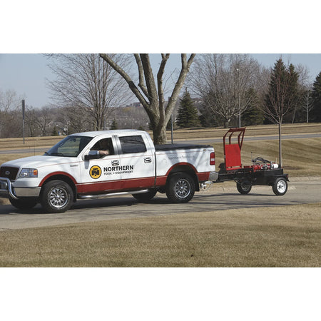 NorthStar 37-Ton Deluxe Horizontal Log Splitter with Log Lift | Honda GX390, Concentric Pump - Log Bear Works