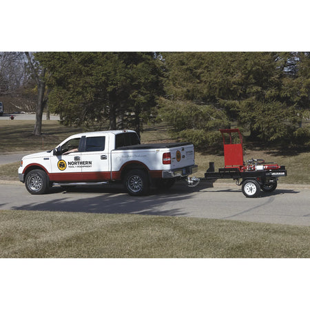 NorthStar 37-Ton Deluxe Horizontal Log Splitter with Log Lift | Honda GX390, Concentric Pump - Log Bear Works