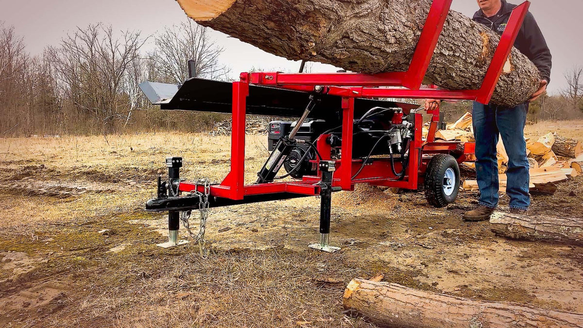 Blacks Creek Model 1250 Firewood Processor | 14HP Briggs & Stratton, 16-Inch Log Diameter, Stand-Alone - Log Bear Works