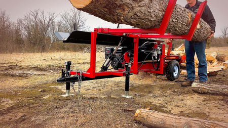 Blacks Creek Model 1250 Firewood Processor | 14HP Briggs & Stratton, 16-Inch Log Diameter, Stand-Alone - Log Bear Works