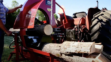Blacks Creek Model 1250 Firewood Processor | Skid Steer & Tractor Mount, 14HP, Entry-Level Processor - Log Bear Works