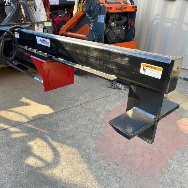 Ramsplitter SSUD30-32 Attached Wedge Skid Steer Log Splitter | 30-Ton, 32", 4 or 6-Way